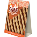 ¡Hola! Churros® Crispy Southwest Recipe Double Twisted Table Tent callout image