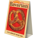SUPERPRETZEL® Bavarian 24oz Soft Pretzel Table Tent callout image