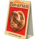 SUPERPRETZEL® Bavarian Sourdough Soft Pretzels Table Tent callout image