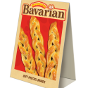 SUPERPRETZEL® Bavarian Soft Pretzel Braids Table Tent callout image