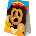 Pretzel Filler® Cheddar Cheese Table Tent callout image
